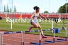 Senior womens 400 metres hurdles, North Eastern Track and Field Champs, Gateshead Stadium. Photo: David T. Hewitson/Sports for All Pics
